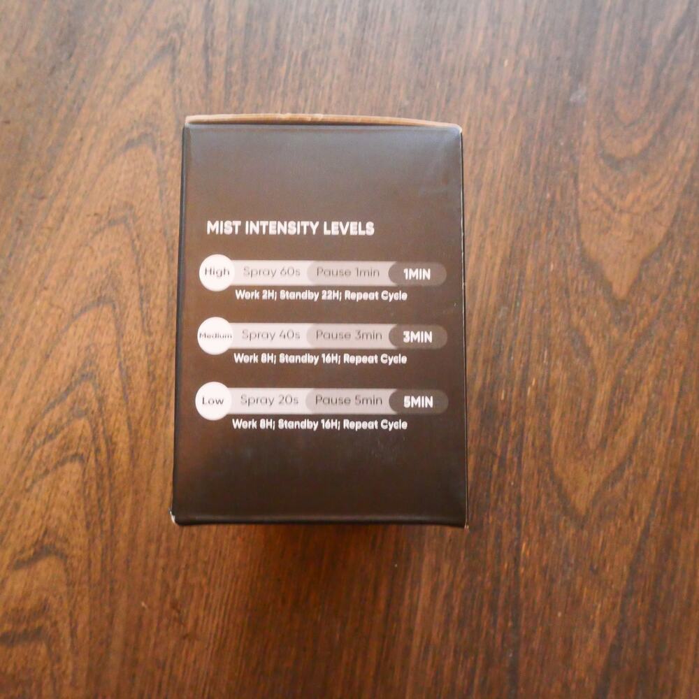 NEW Black Waterless Essential Oil Diffuser Aromatherapy Portable Battery or Plug - Picture 14 of 14